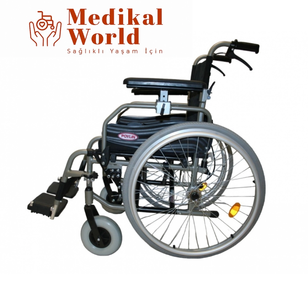 Poylin P967 Hafif Alüminyum Tekerlekli Sandalye